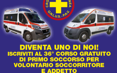 36° Corso gratuito di Primo Soccorso