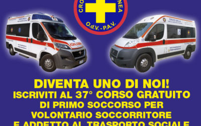 37° CORSO DI PRIMO SOCCORSO